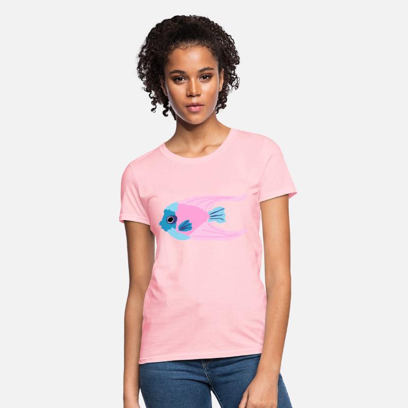 Kids Doodle Cotton Candy Ocean Angel Fish