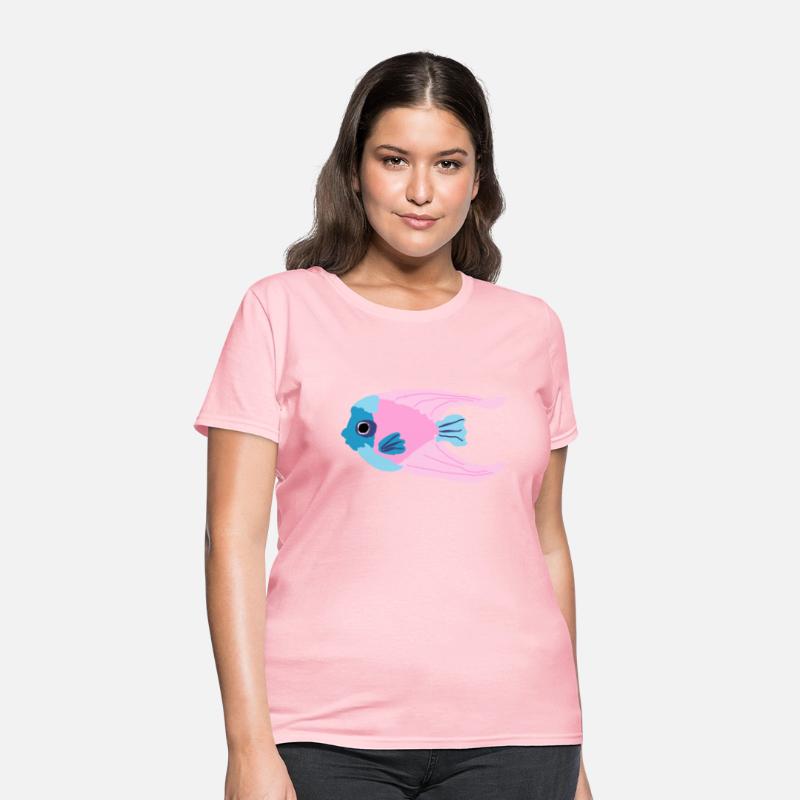 Kids Doodle Cotton Candy Ocean Angel Fish
