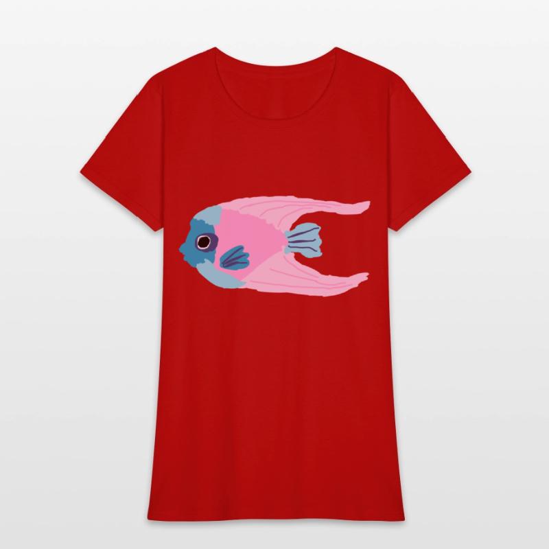 Kids Doodle Cotton Candy Ocean Angel Fish