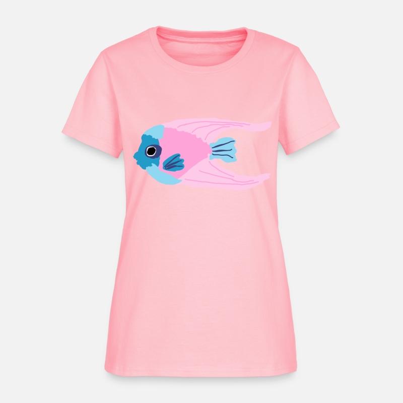 Kids Doodle Cotton Candy Ocean Angel Fish