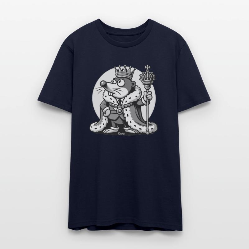 King Mole with Crown and Scepter