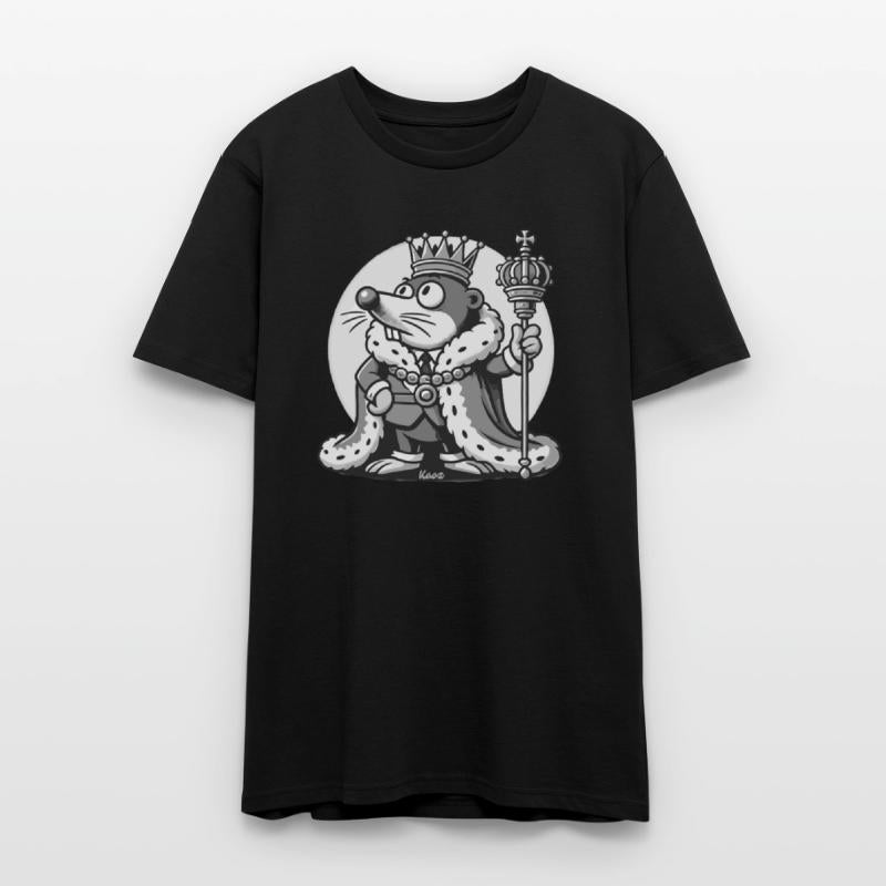 King Mole with Crown and Scepter