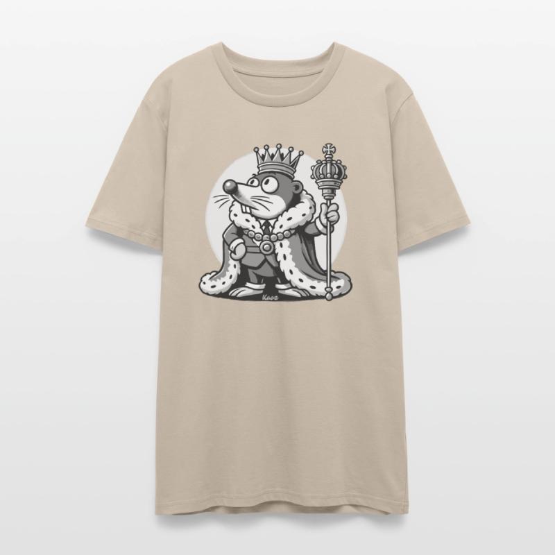 King Mole with Crown and Scepter