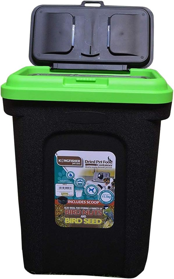 Kingfisher Pet or Bird Food Storage Tub, 30 Litre - Premium Quality