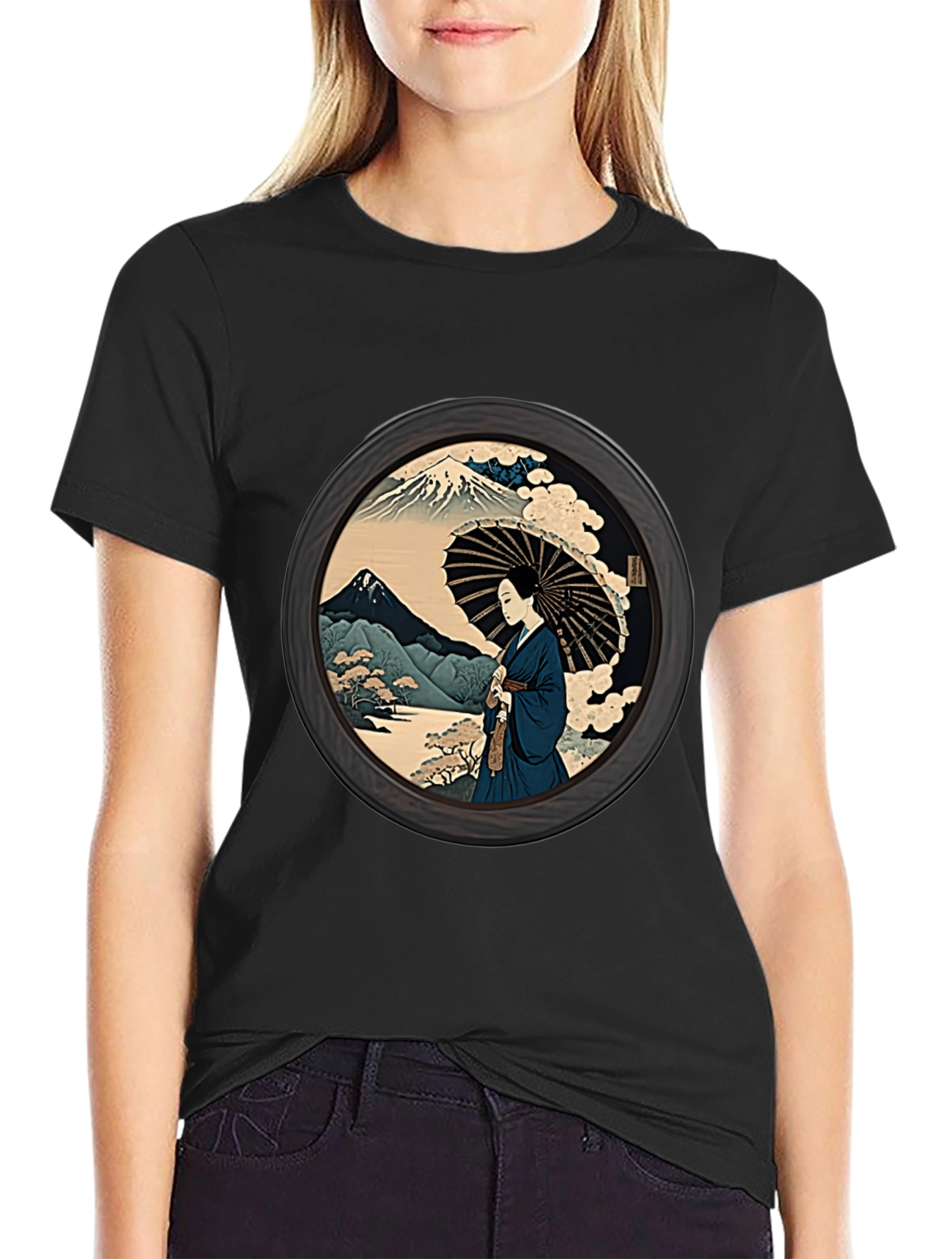 Japanese Art Graphic T-Shirt