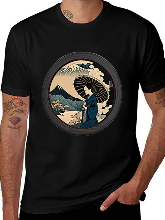 Japanese Art Graphic T-Shirt