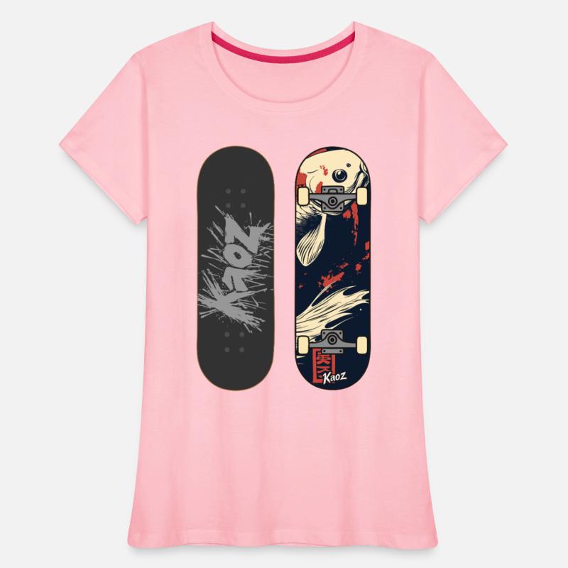 Koi Fish Skateboard with Asian Flair