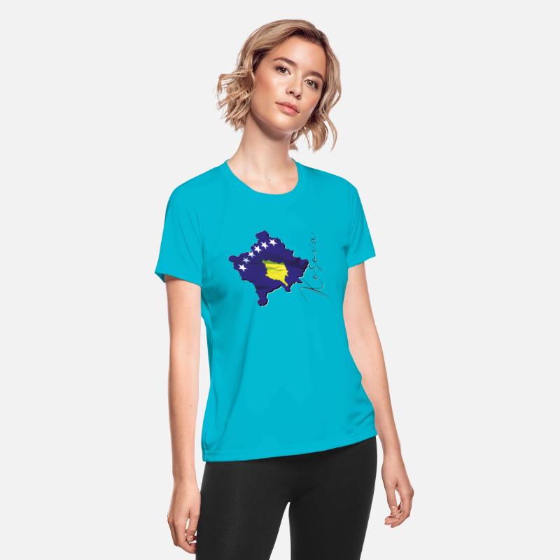 Kosovo Flag in Kosovo Map XK