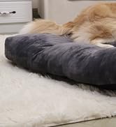 KSIIA Washable Dog Bed Deluxe Plush Dog Crate Beds - Top Rated