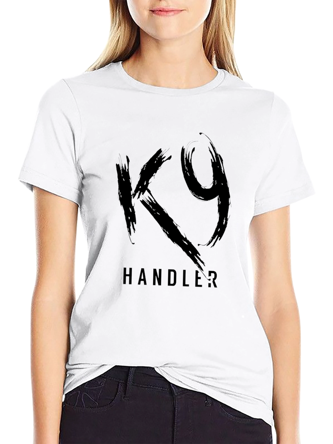 K9 Handler Black T-Shirt