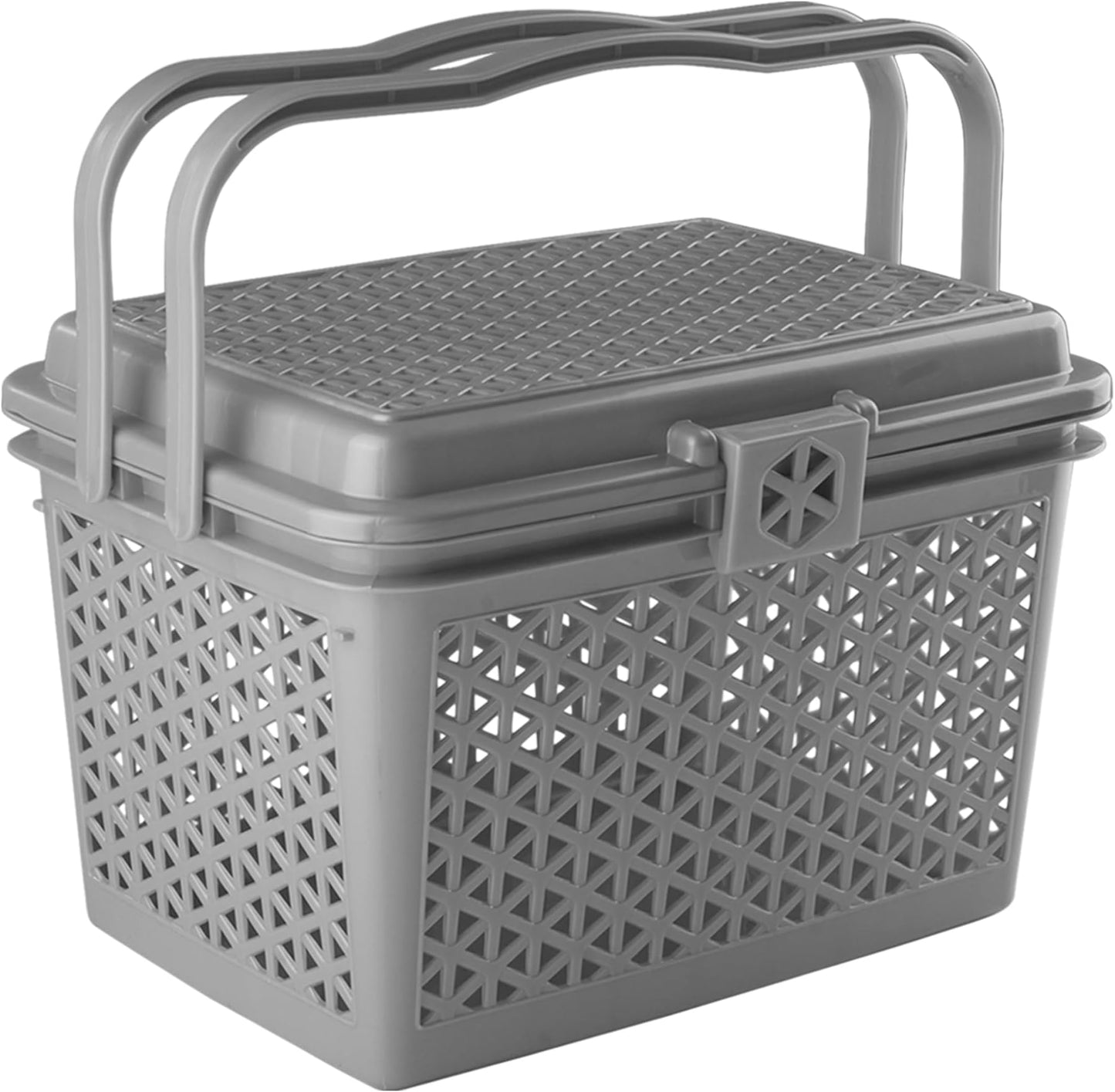 Kuber Industries Picnic Basket with Lid and Handle - Best Seller