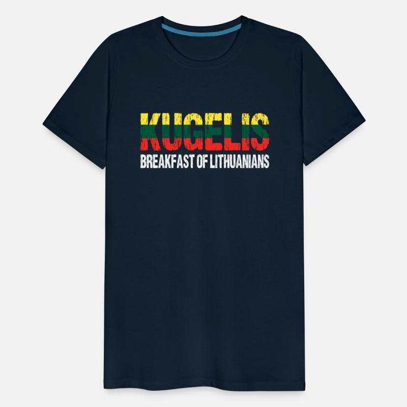 Kugelis Lithuanian Food Dish Lietuva Flag
