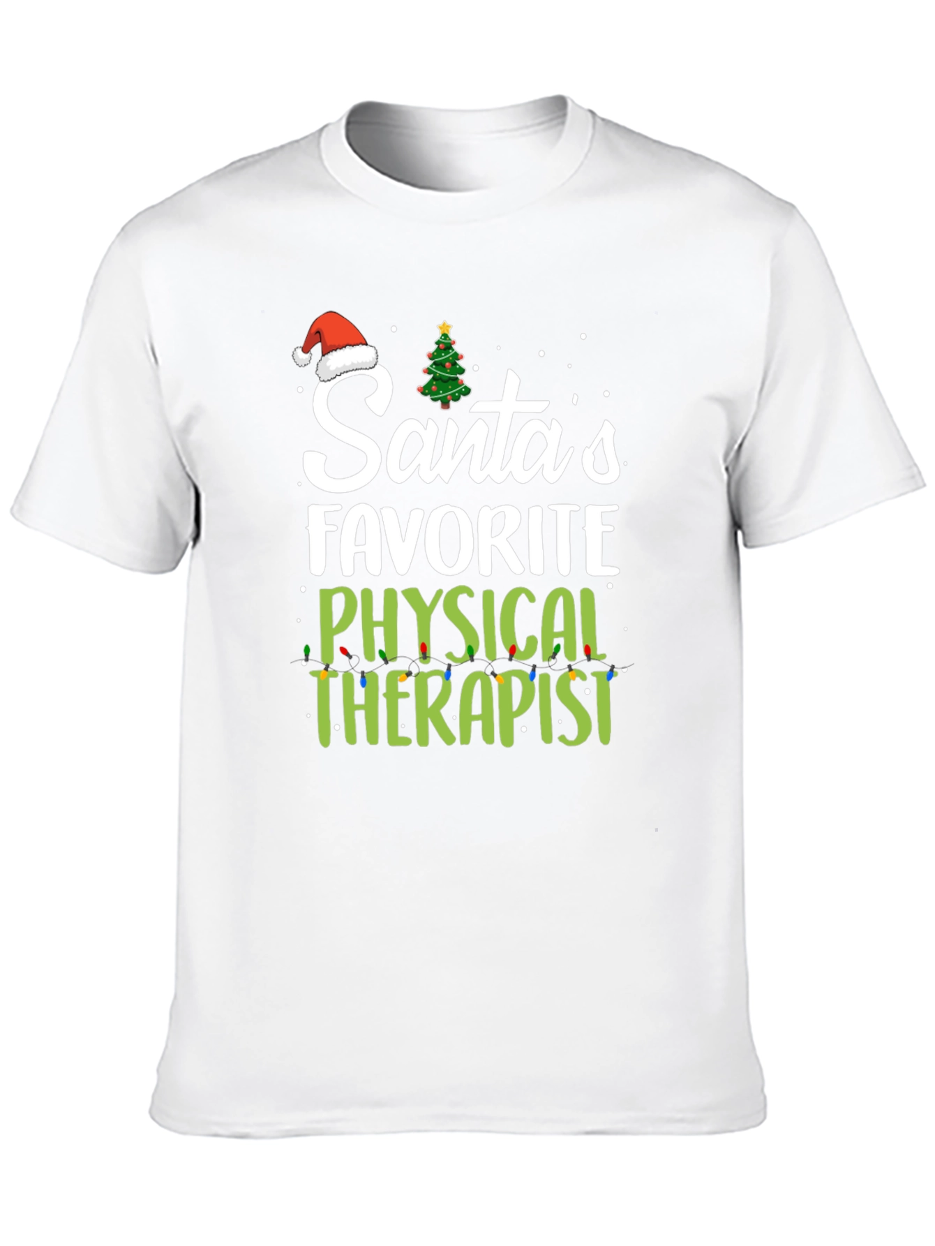 Santas Favorite Physical Therapist T-Shirt