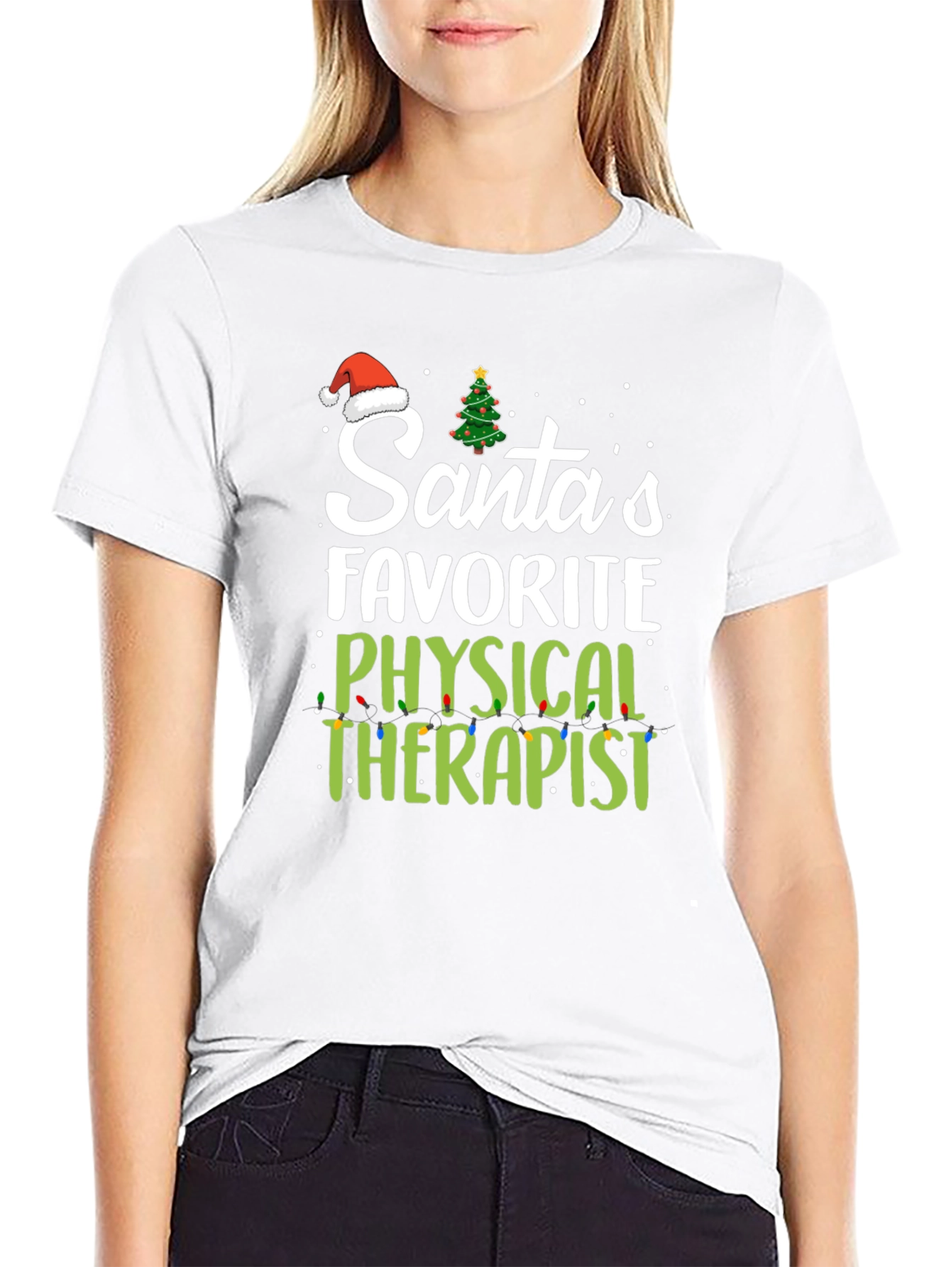 Santas Favorite Physical Therapist T-Shirt