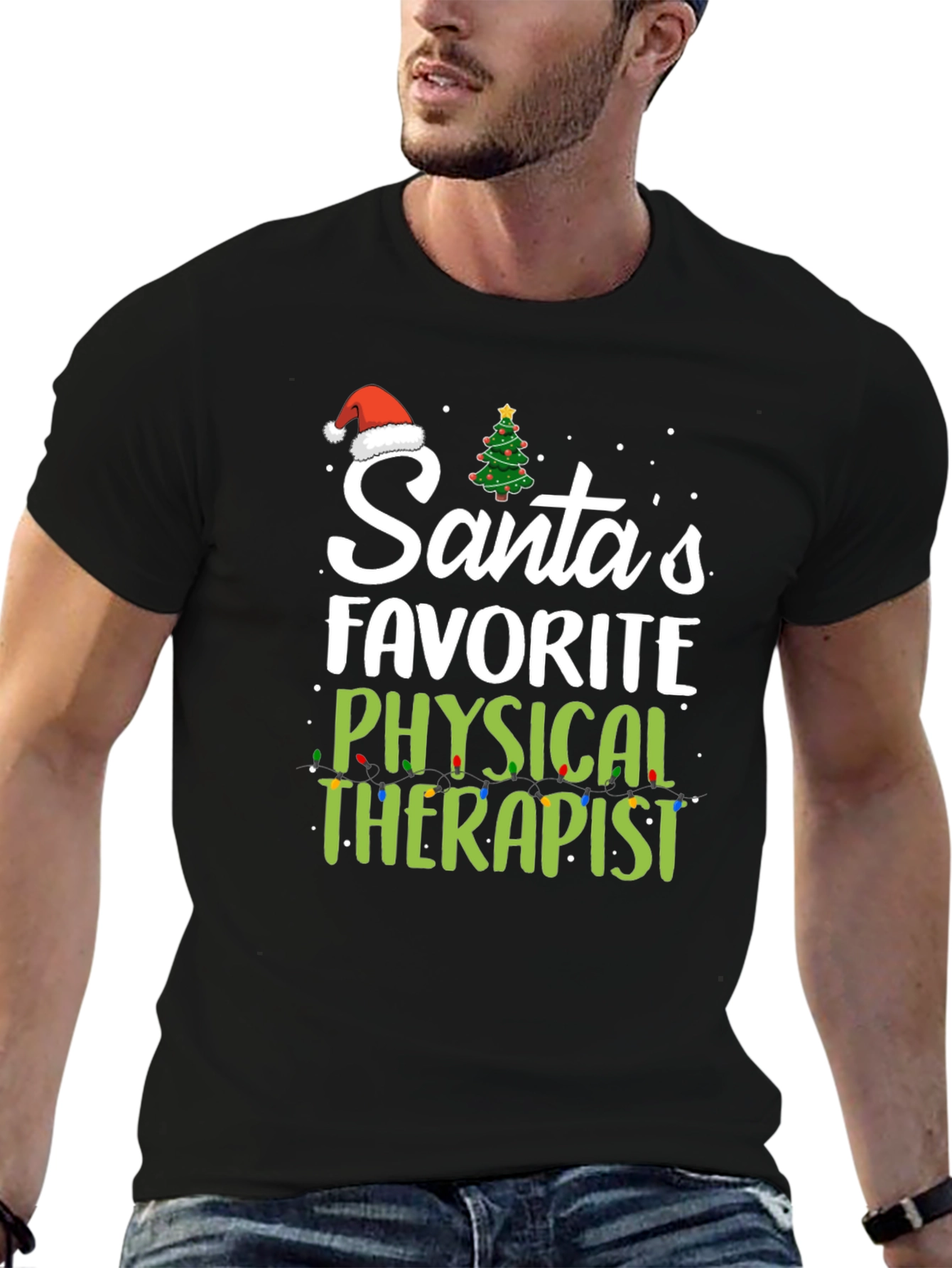 Santas Favorite Physical Therapist T-Shirt