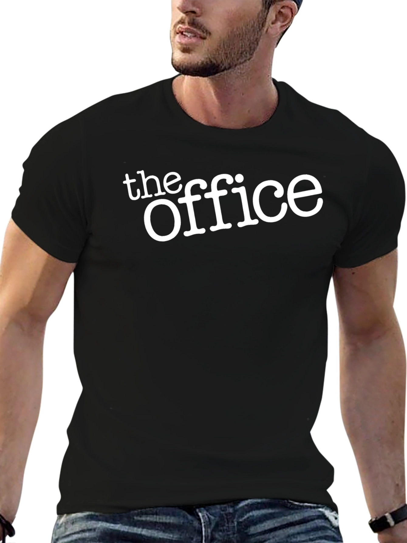 The Office Graphic Tee - Black Cotton Blend