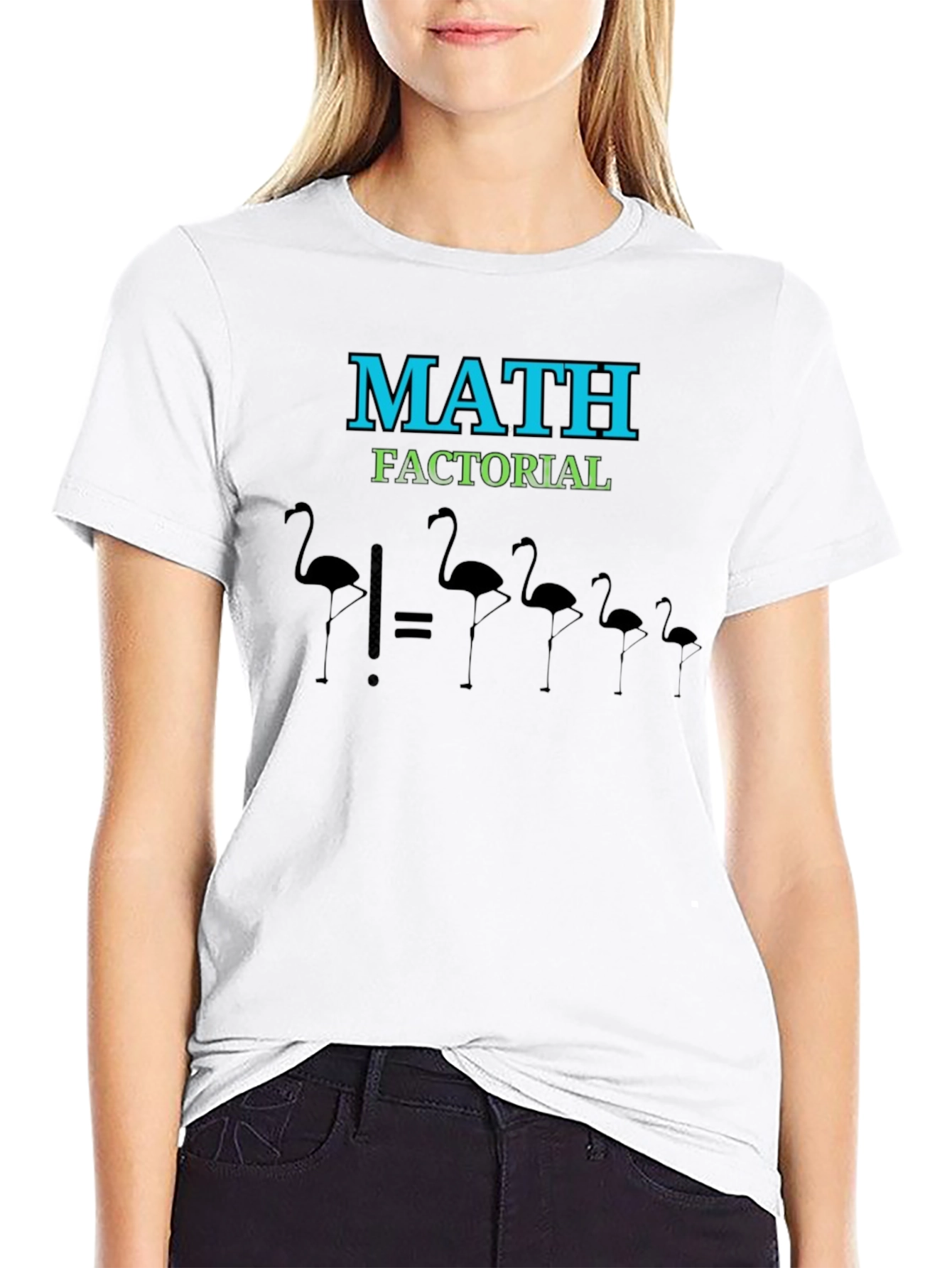 Math Factorial Flamingo T-Shirt