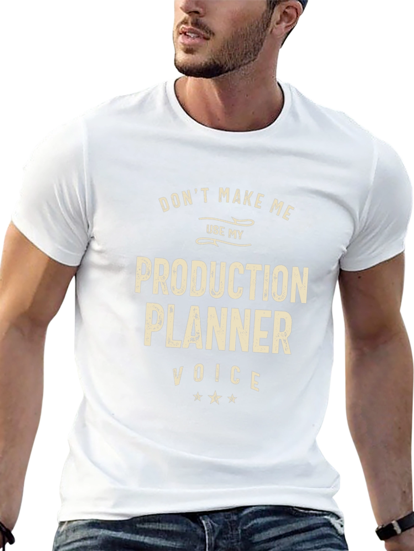 Production Planner Voice T-Shirt - Funny Job Gift