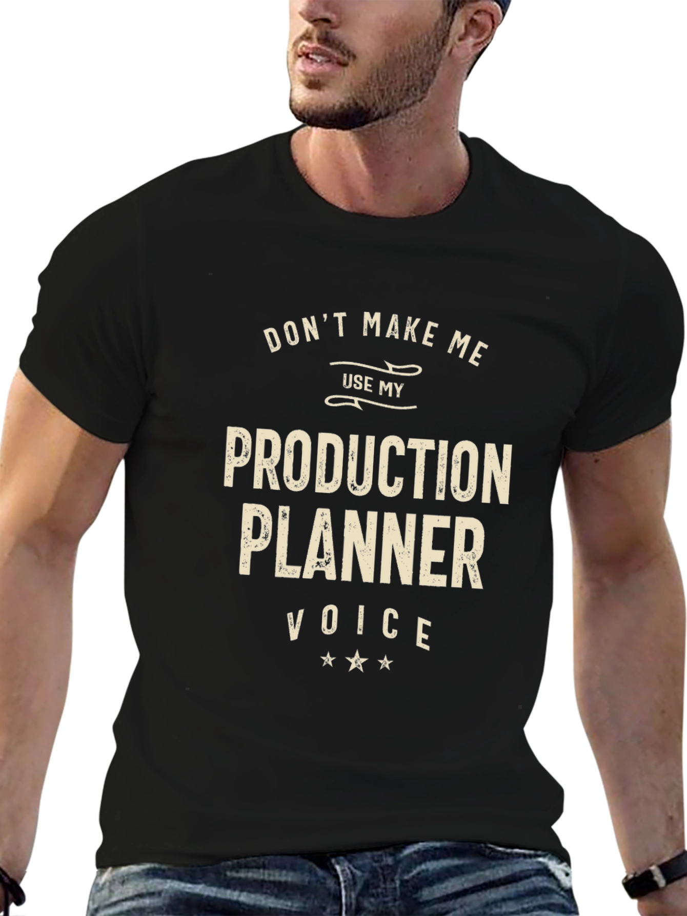 Production Planner Voice T-Shirt - Funny Job Gift