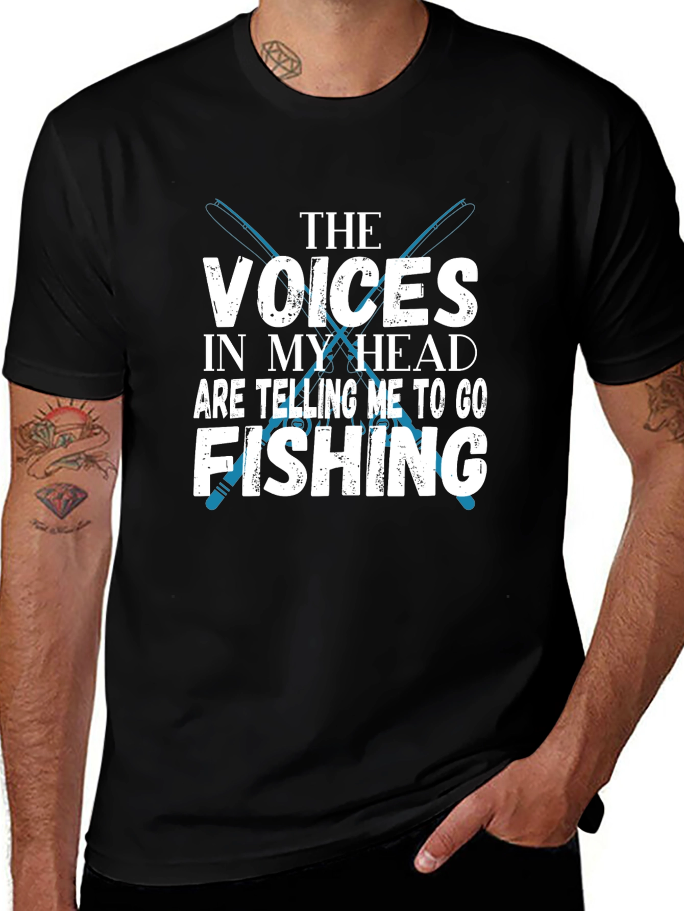 Fishing Lovers Tee: The Voices in My Head
