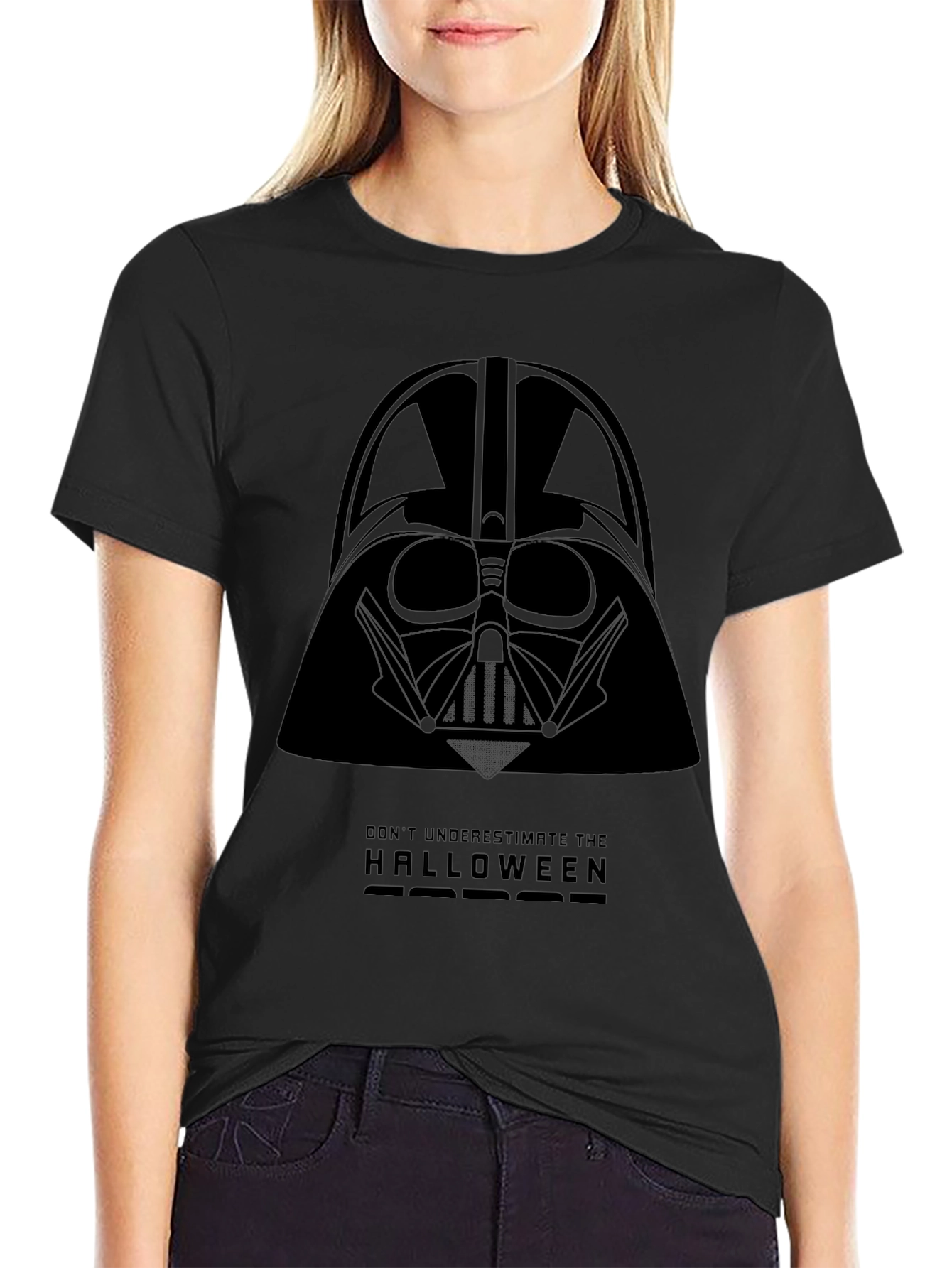 Darth Vader Halloween T-Shirt - Underestimate Power!