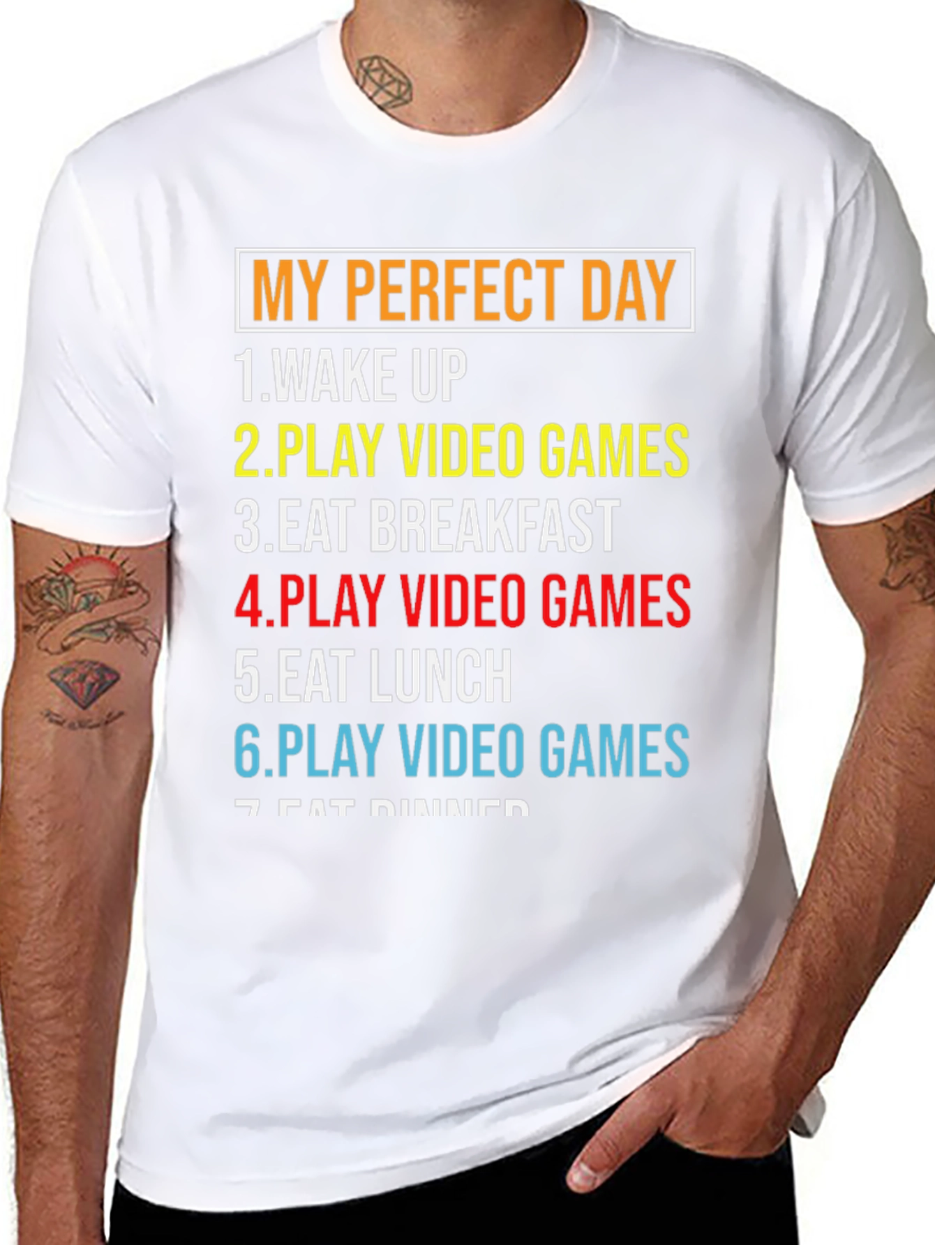 My Perfect Day Gamer T-Shirt
