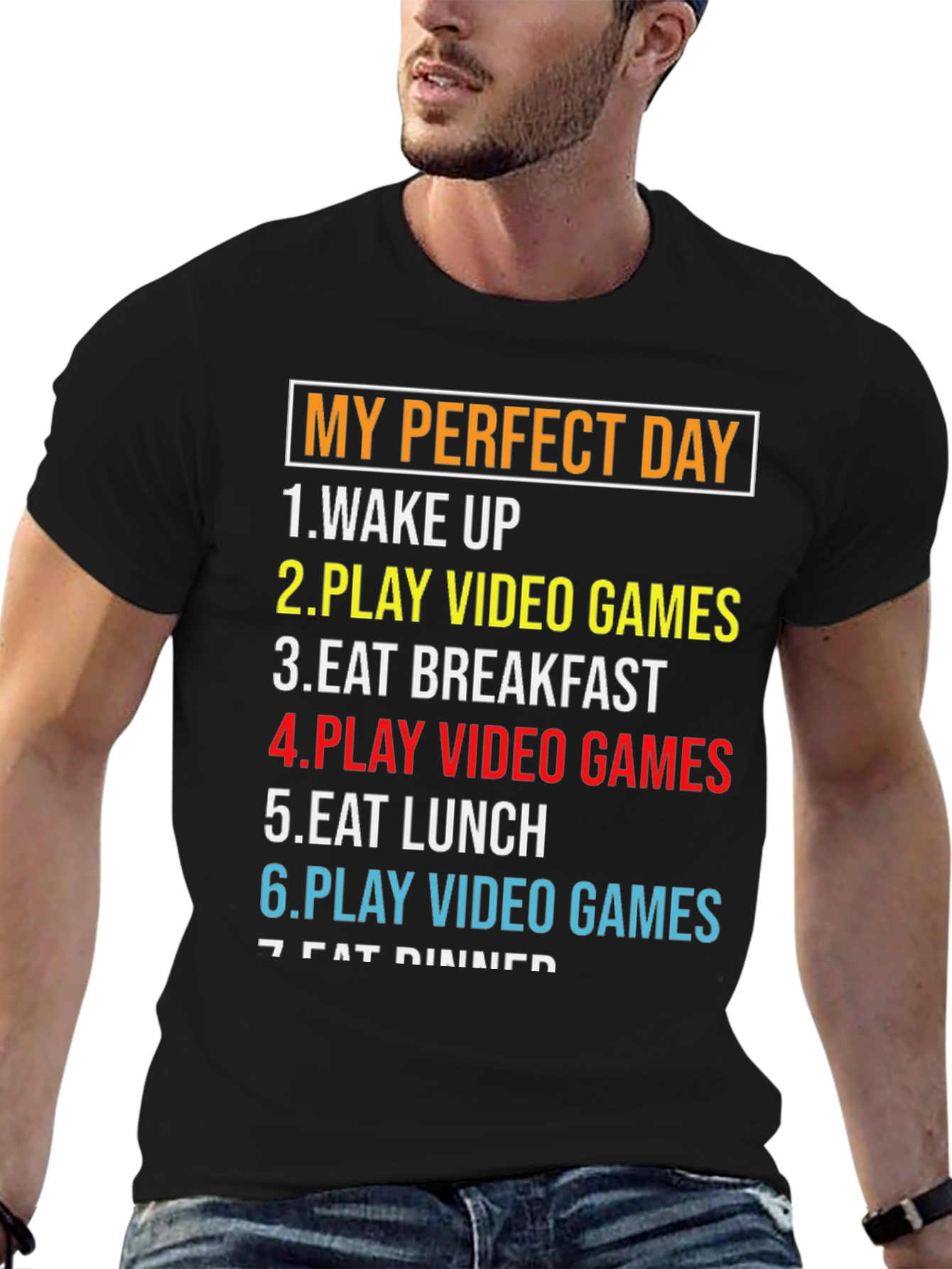 My Perfect Day Gamer T-Shirt