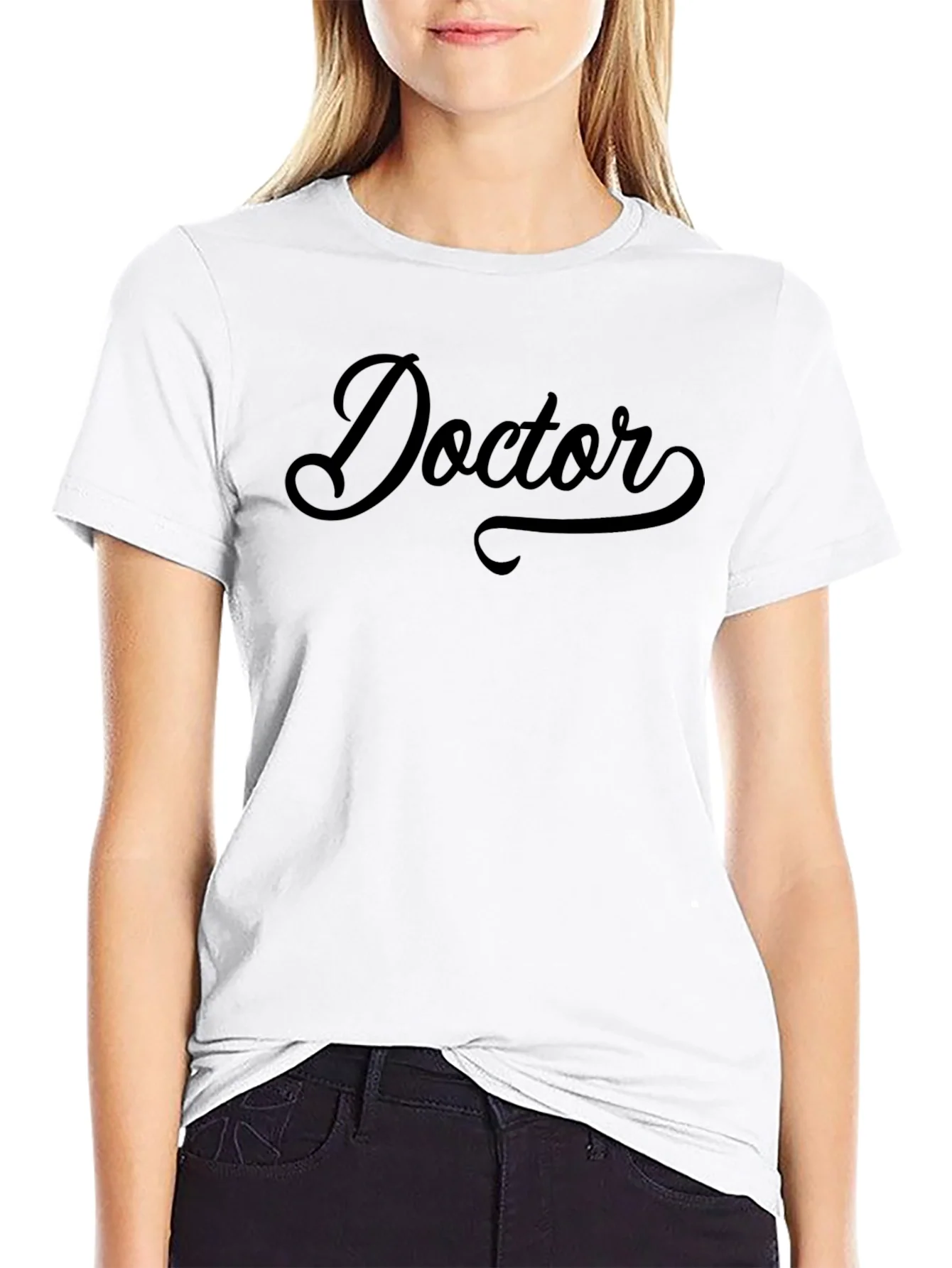 Doctor Script T-Shirt - Classic Style