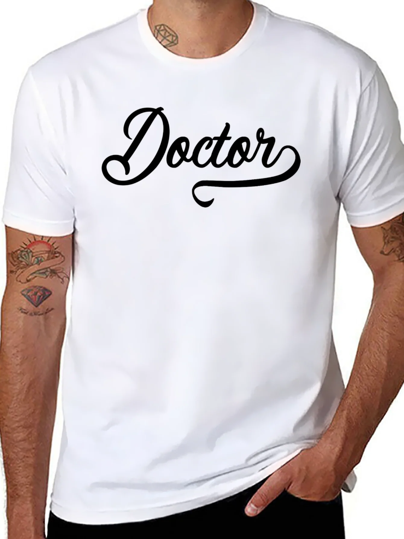 Doctor Script T-Shirt - Classic Style