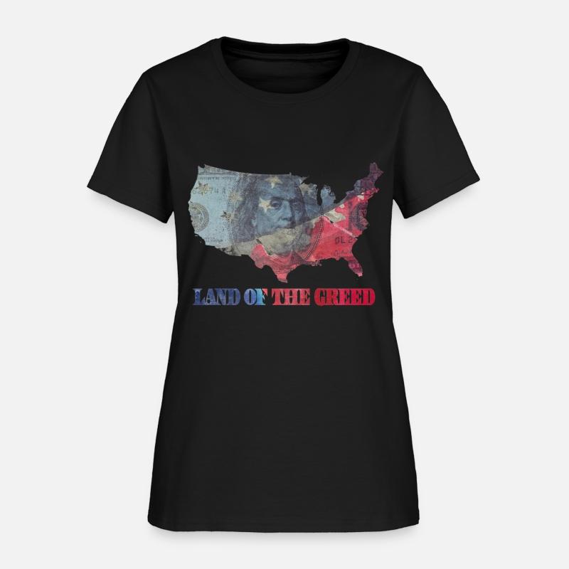 Land of the greed America