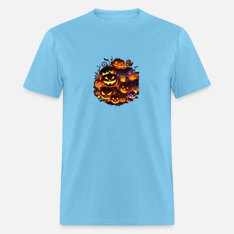 Lantern Pumpkin Face Halloween Costume funny Gif
