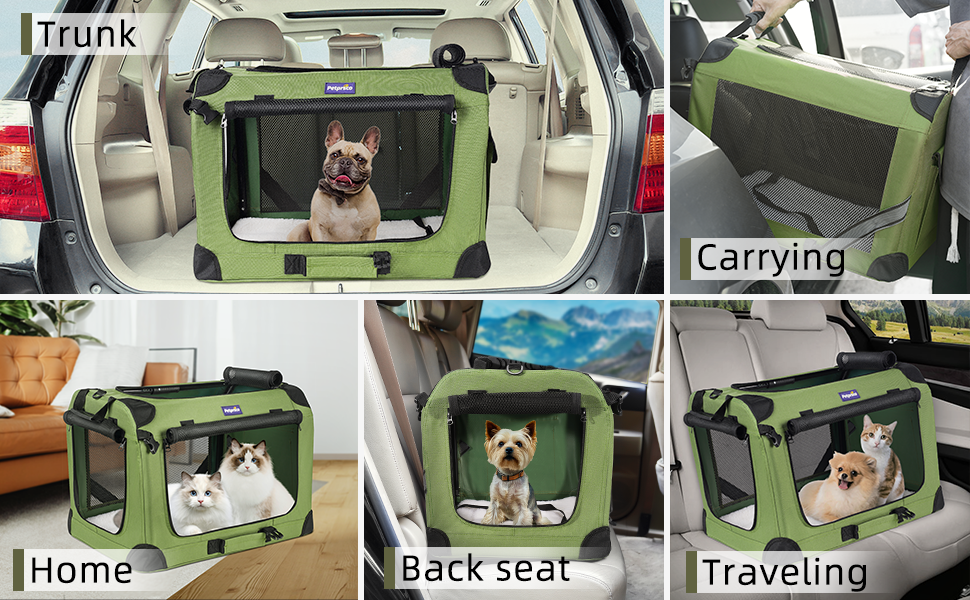 Large Cat Carrier for 2 Cats Small Medium Dogs, So - Top Rated