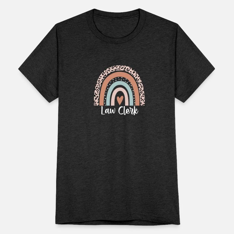 Law Clerk Rainbow Leopard Funny Law Clerk