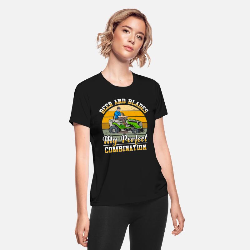 Lawn Mowing Lawn Mower Gardener Gardening Beer