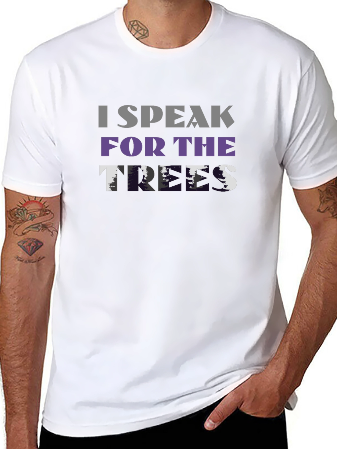 I Speak for the Trees Graphic Tee