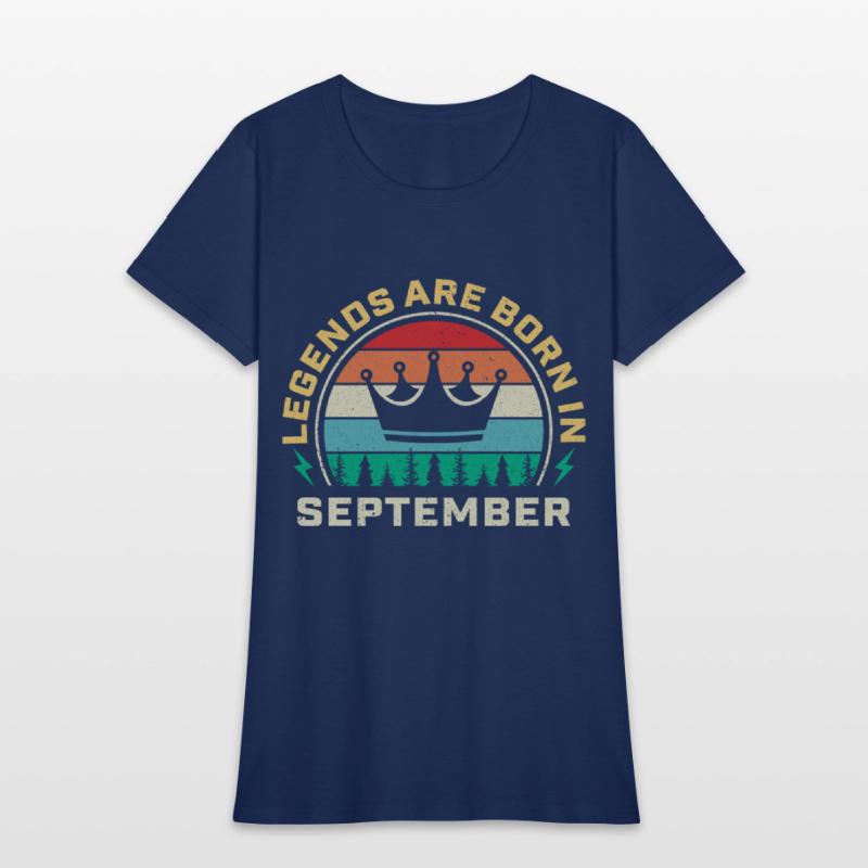Legends are born in September Vintage shirt