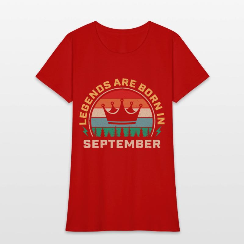 Legends are born in September Vintage shirt
