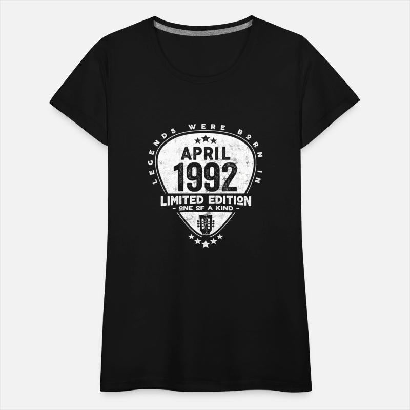 Legends Were Born In April 1992 Guitar