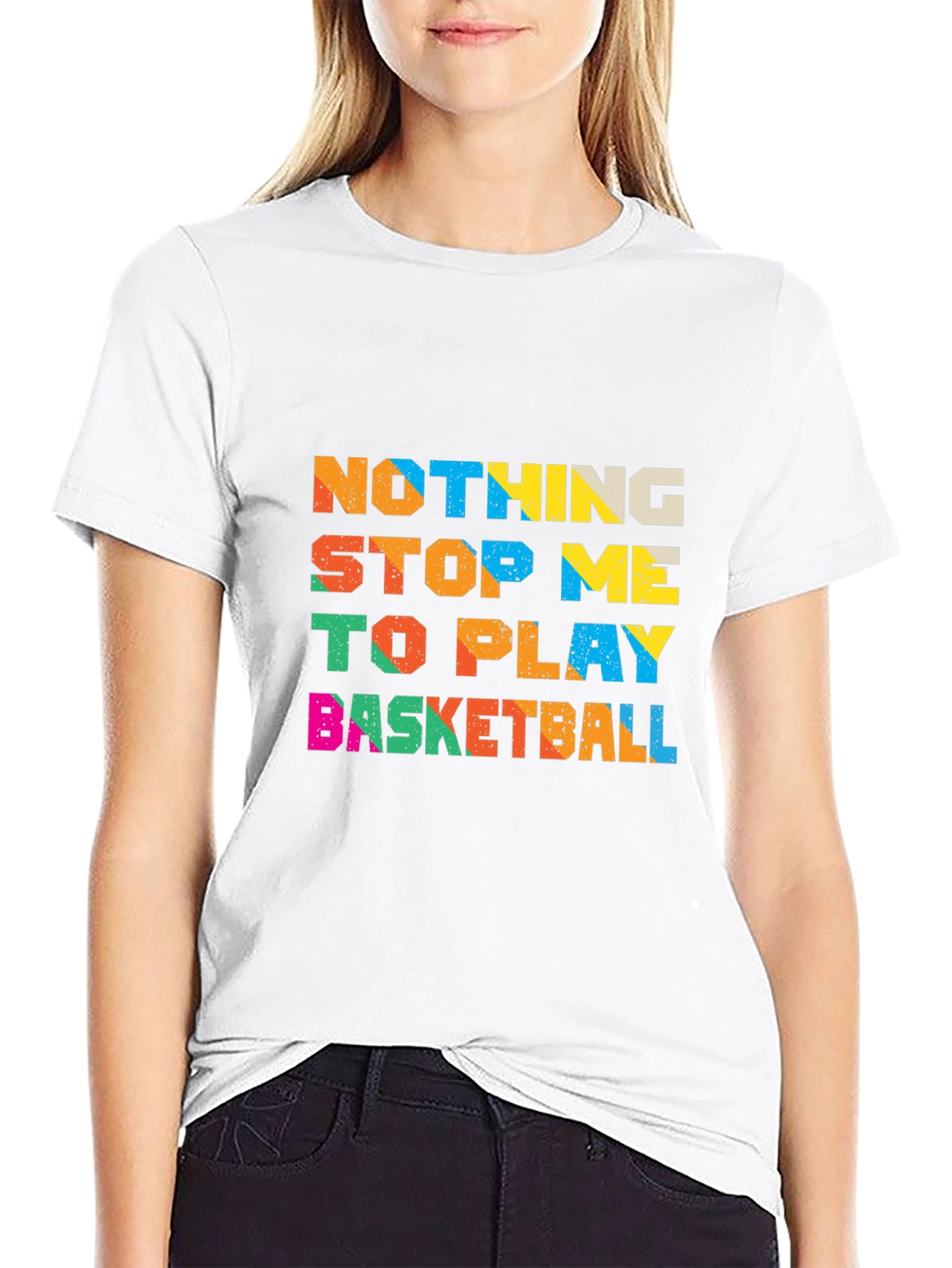 Nothing Stop Me To Play Basketball T-Shirt