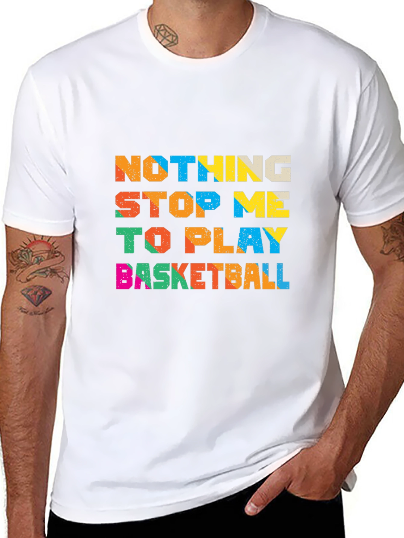 Nothing Stop Me To Play Basketball T-Shirt