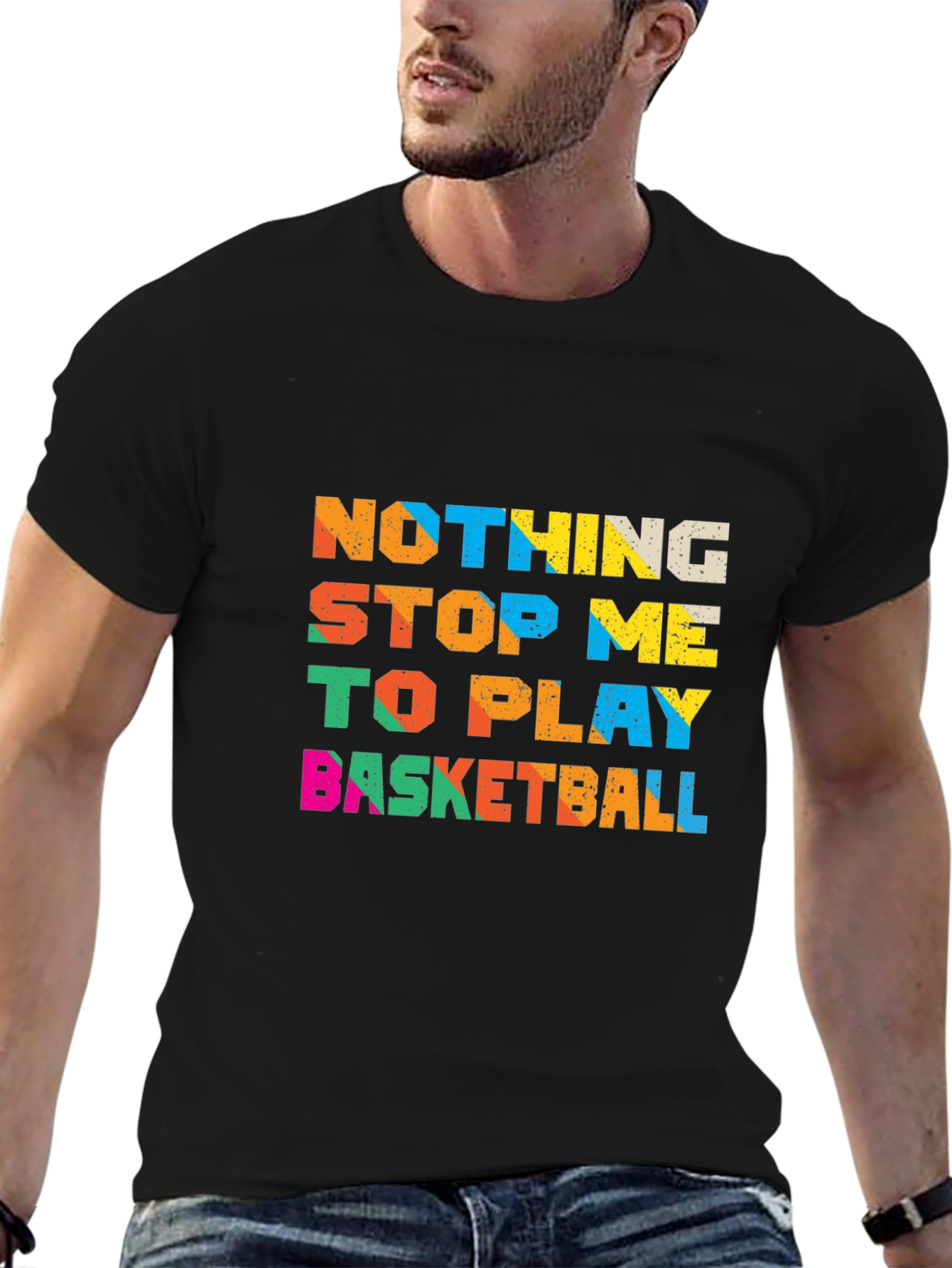Nothing Stop Me To Play Basketball T-Shirt