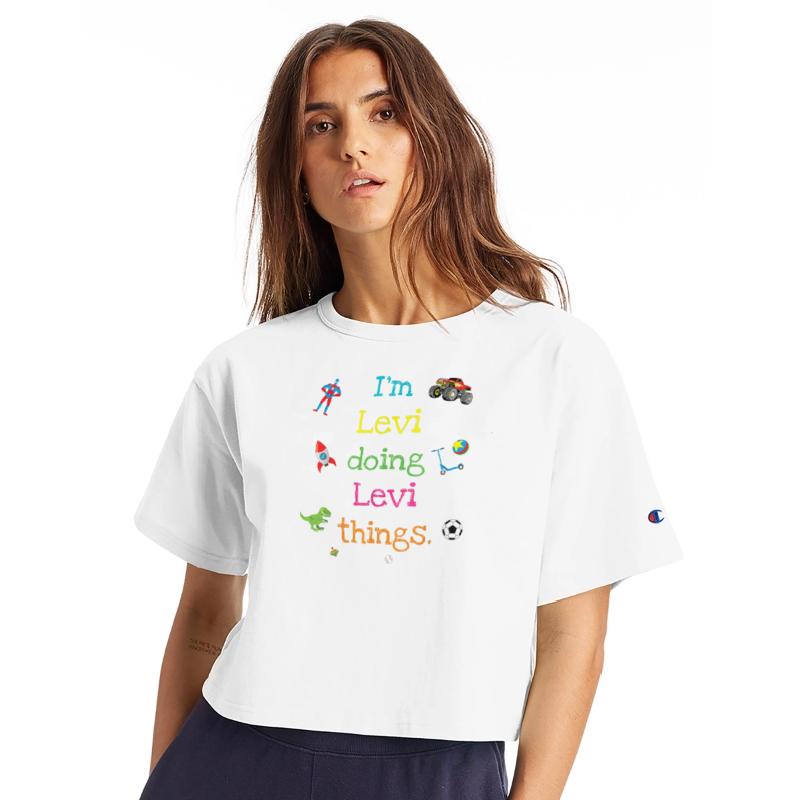 Levi Kids Cartoon Personalized