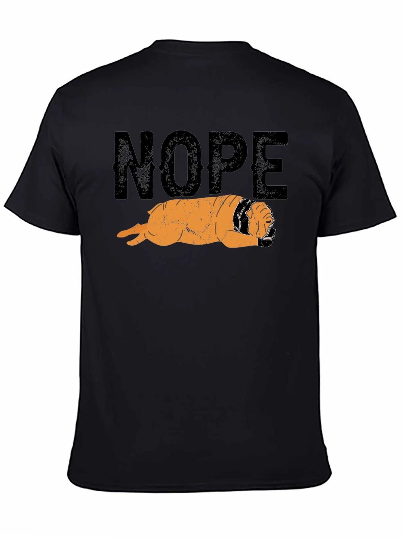 Nope Shar Pei Graphic T-Shirt