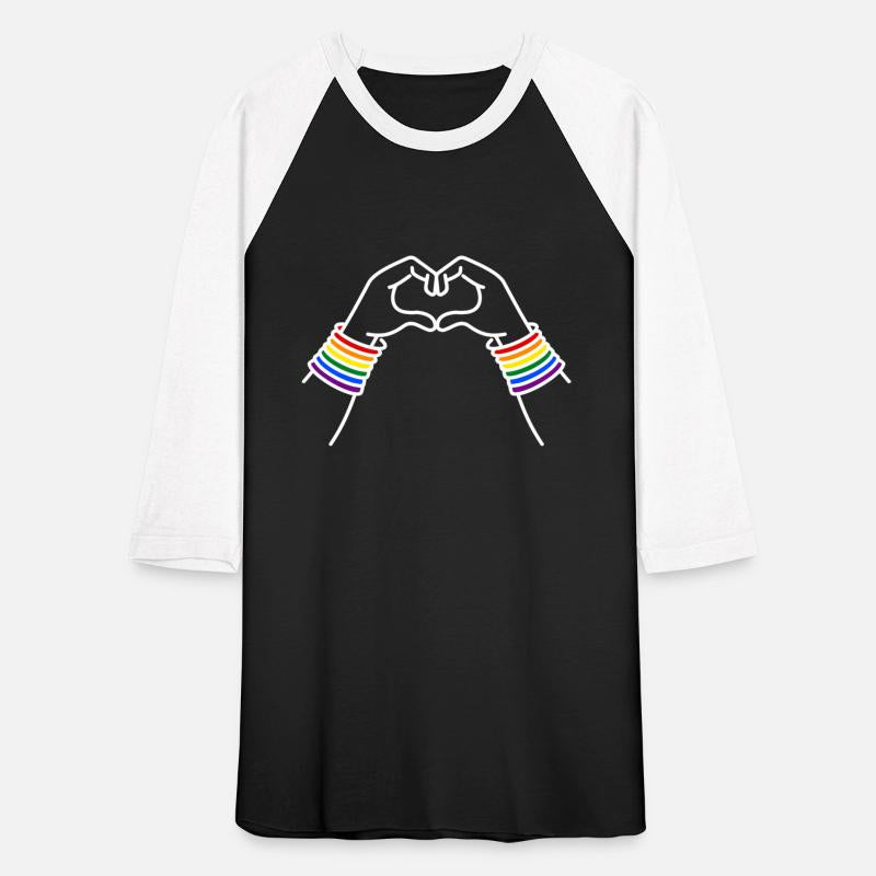 LGBT pride rainbow heart