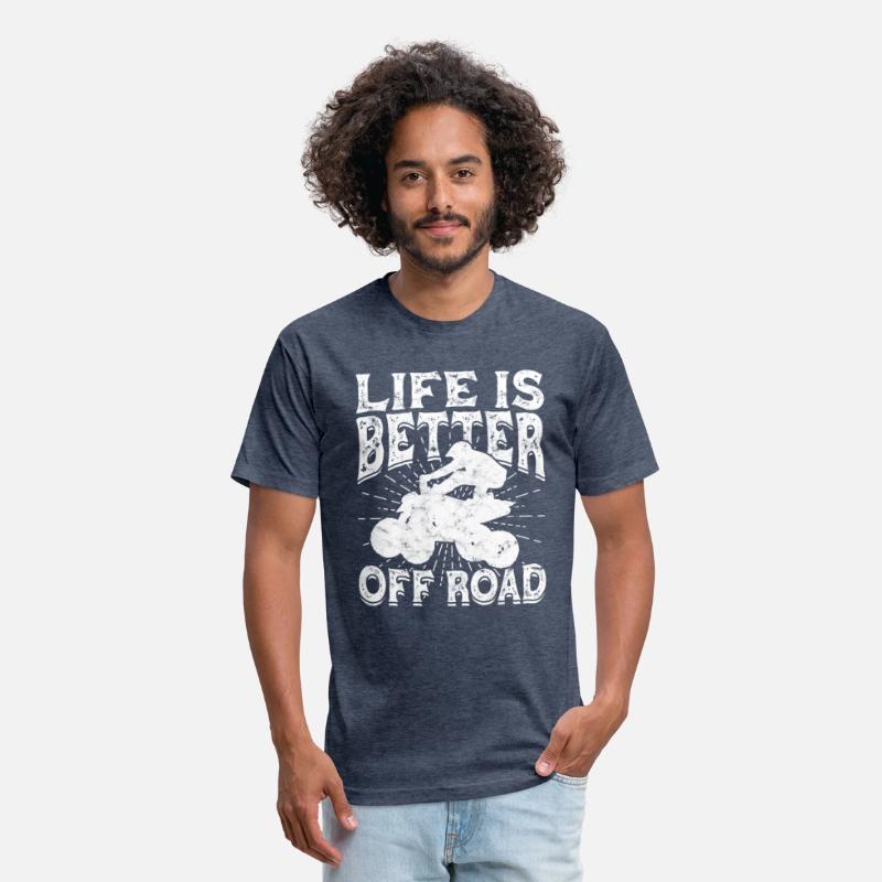 Life Better Offroad Dirt Mud Quad Bike Rider