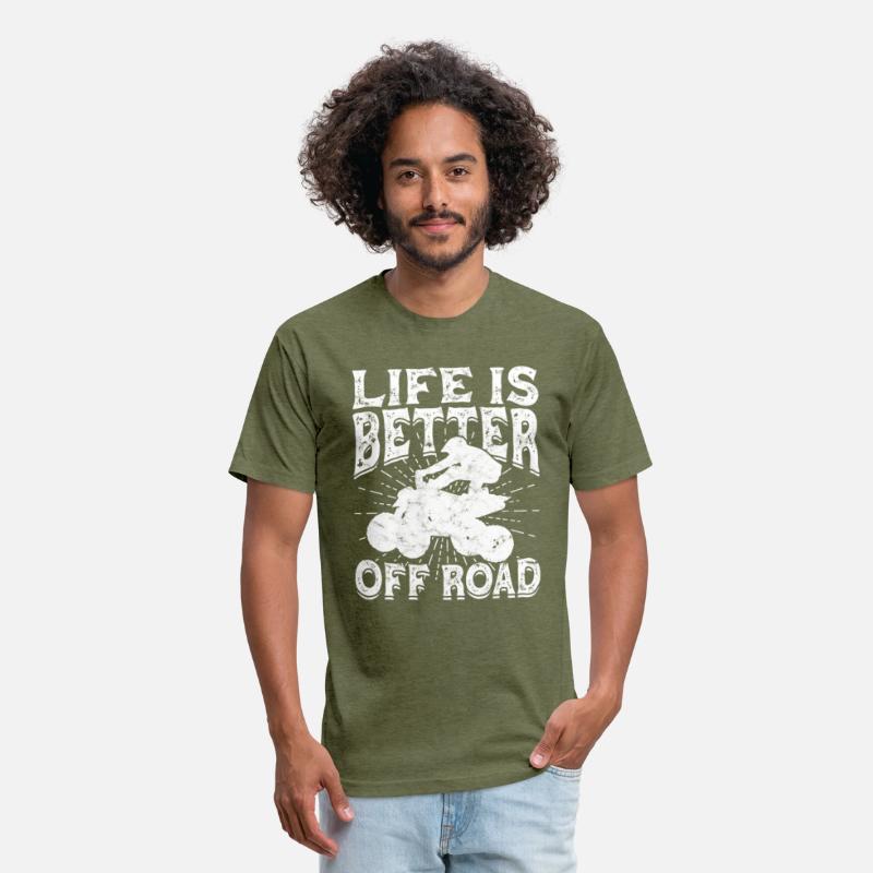 Life Better Offroad Dirt Mud Quad Bike Rider