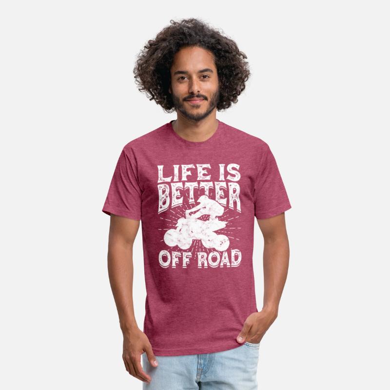 Life Better Offroad Dirt Mud Quad Bike Rider