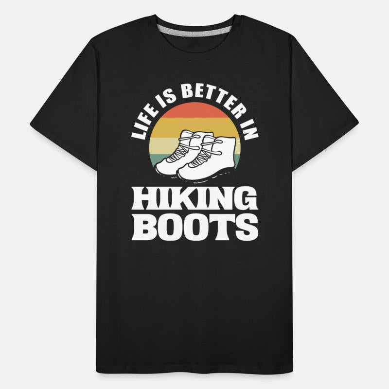 Life Is Better In Hiking Boots Rock Climber