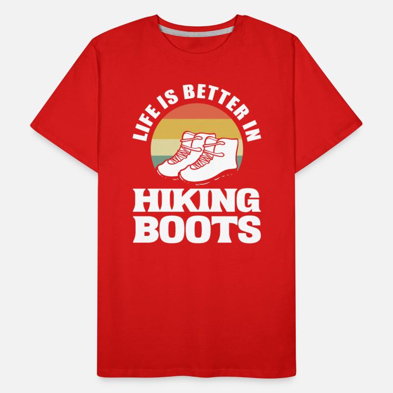 Life Is Better In Hiking Boots Rock Climber