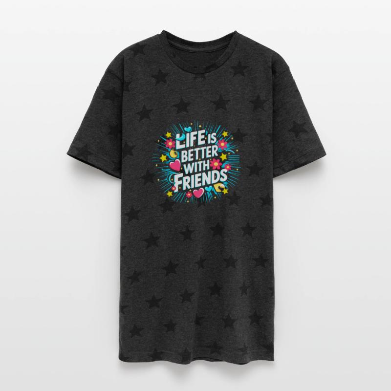 Life Is Better With Friends: Typographic Delight